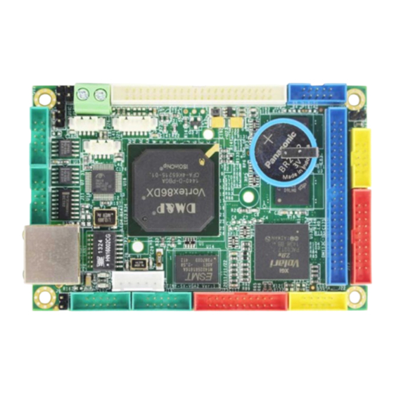 Icop VDX-6318 Getting Started Manual