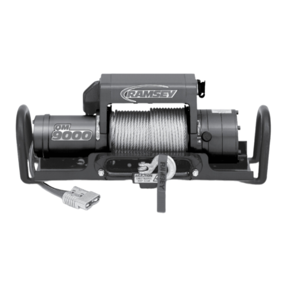 Ramsey Winch QUICK MOUNT 9000 Owner's Manual