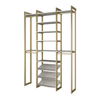 Martha Stewart California Closets Everyday 4.5ft Hanging Shoe Storage System Manual
