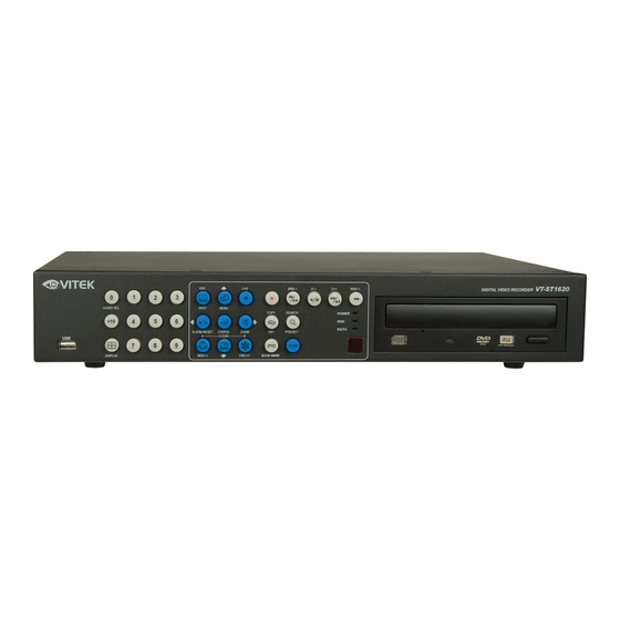 Vitek VT-ST1620 Specifications
