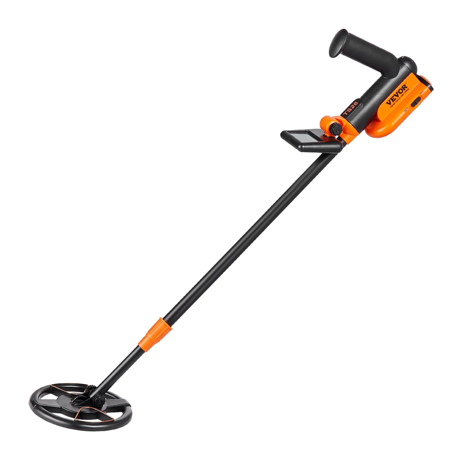 VEVOR TS26 - METAL DETECTOR Manual