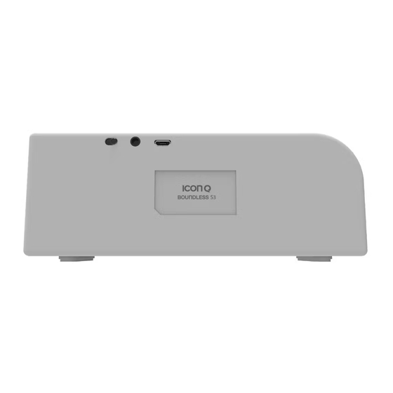 Icon Q Boundless S4 User Manual