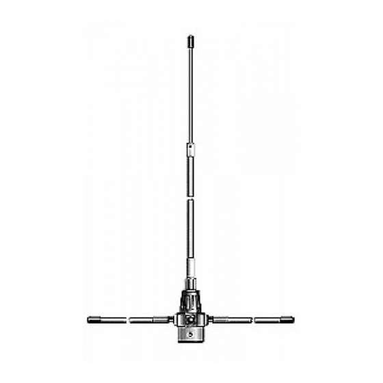 Sirio Antenne GP 3-E Installation Manual