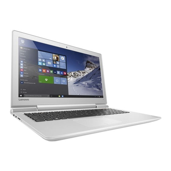Lenovo ideapad 700-17ISK Hardware Maintenance Manual