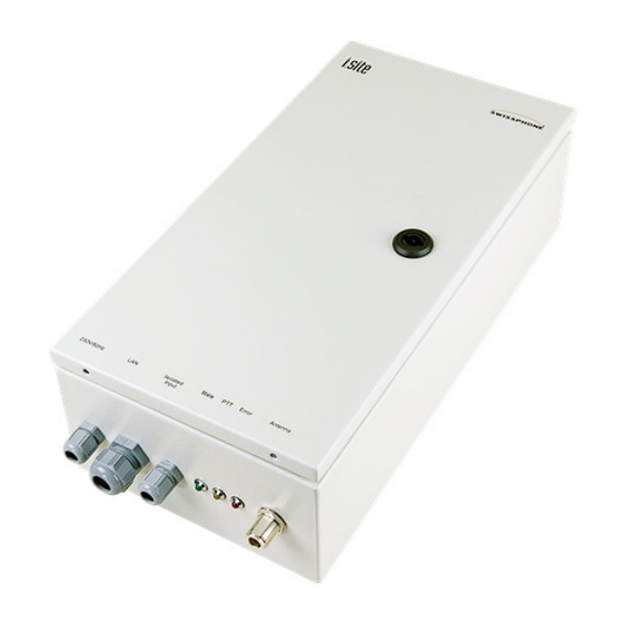 SwissPhone I.SITE III User Manual