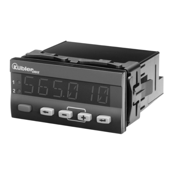 Kubler CODIX 565 User Manual