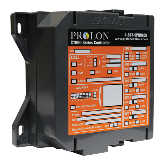 Prolon C1000 Series Hardware Manual