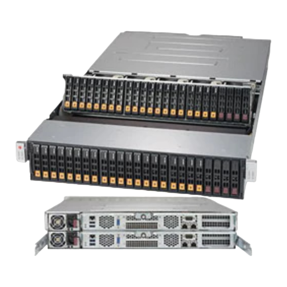 Supermicro SuperStorageSystem SSG-2028R-DN2R40L User Manual