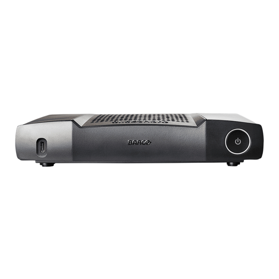 Barco C5011S Installation Manual