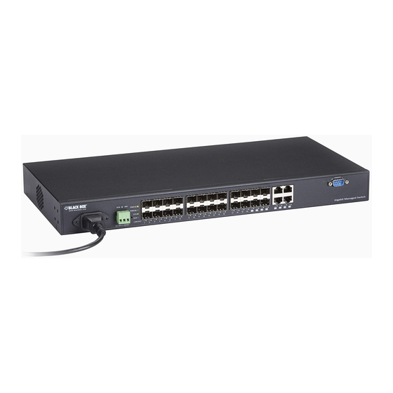 Black Box LGB5124A-R2 Quick Installation Manual