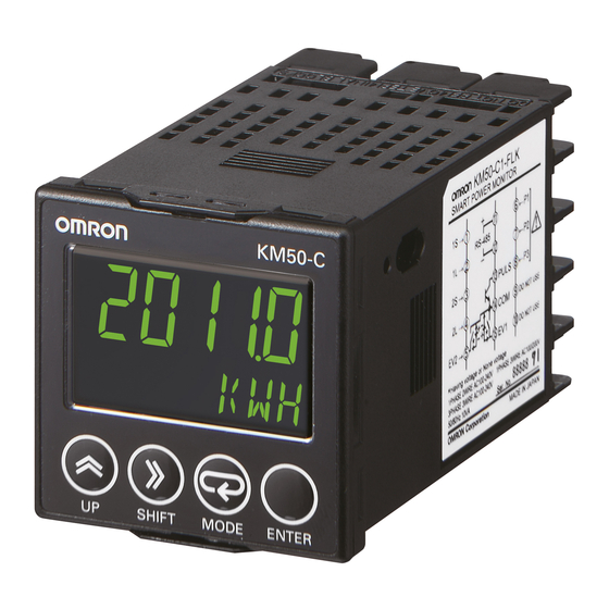 Omron KM50-C Instruction Manual