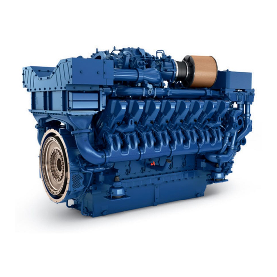 MTU 12V4000M93L Operating Instructions Manual