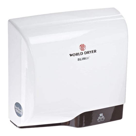 World Dryer SLIMdri L-Series Manual