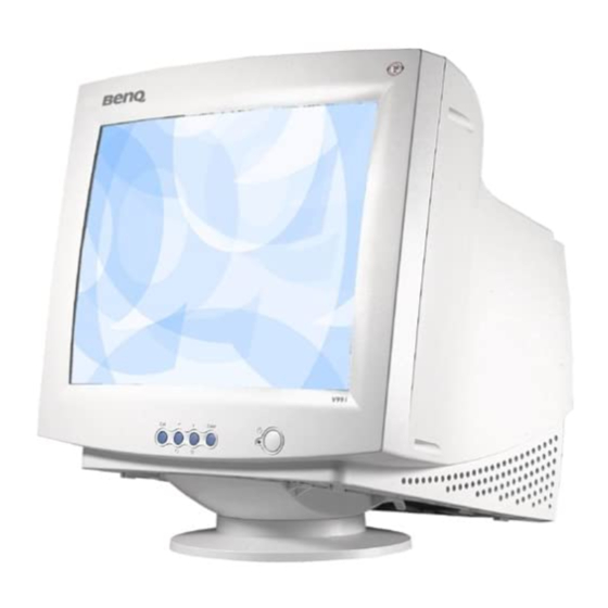 BenQ V991 User Manual