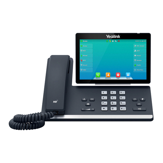 Yealink T57 User Manual