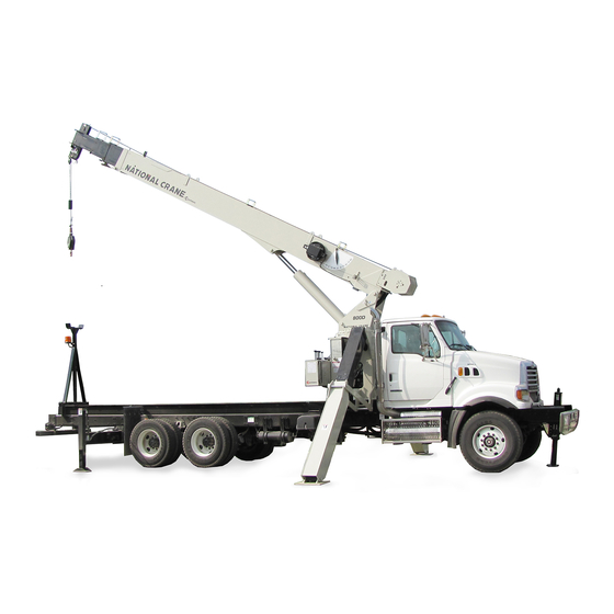 Manitowoc National Crane 800D Operator's And Service Manual