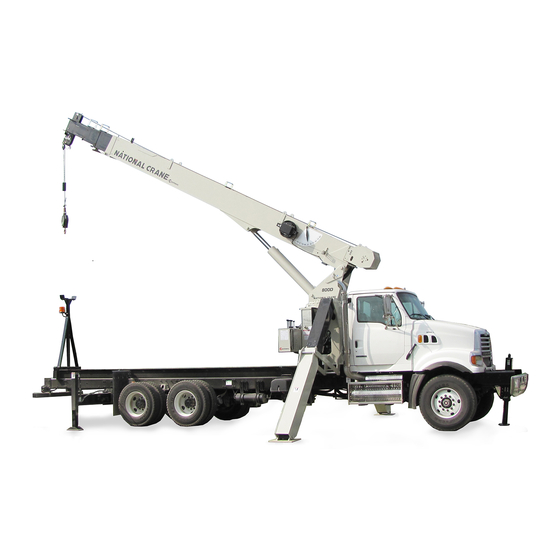 Manitowoc National Crane 800D Manuals