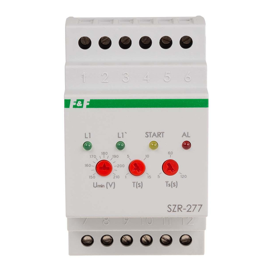 F&F SZR-277 Quick Start Manual