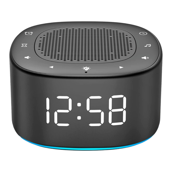 User Manuals: HOUSBAY RS10 Machine Alarm Clock