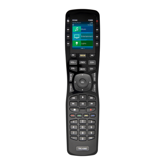 URC Total Control TRC-1080 Owner's Manual