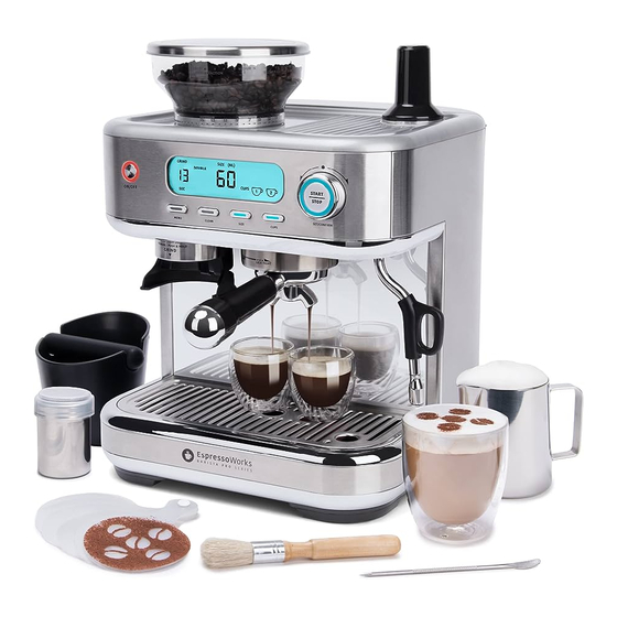 EspressoWorks 30 PC All-In-One BARISTA PRO Series Quick Start Manual