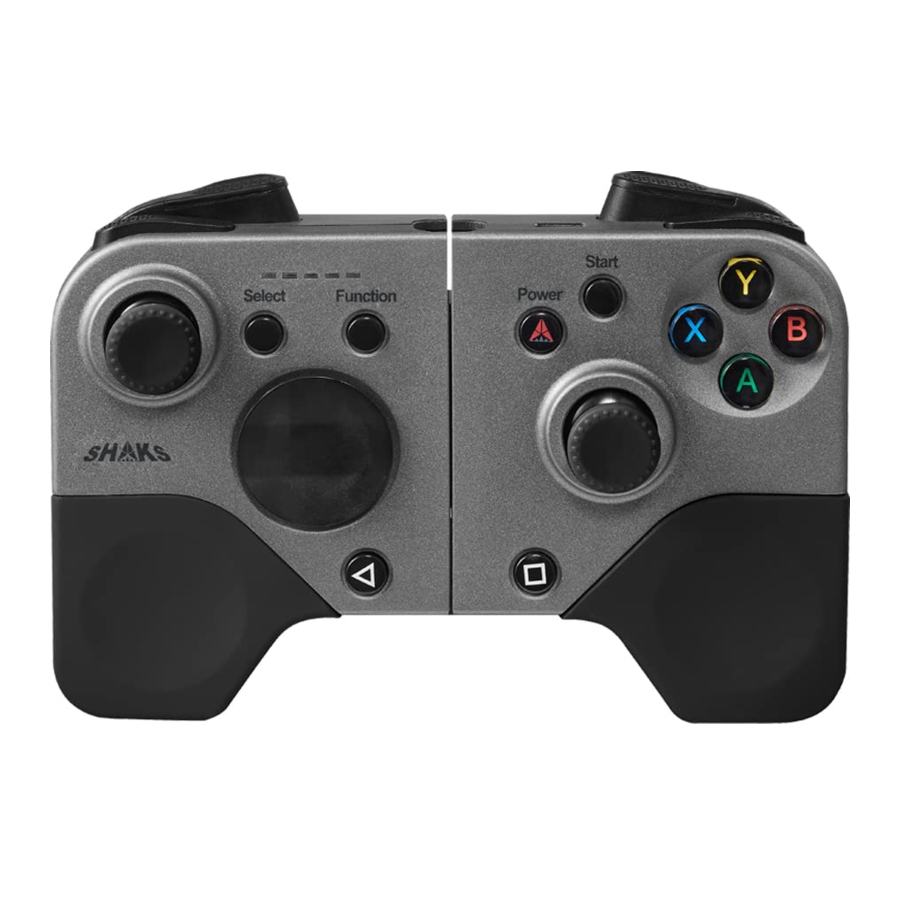 SHAKS S5i - Gamepad Manual