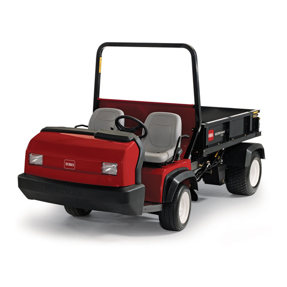 Toro Workman HDX Installation Instructions Manual