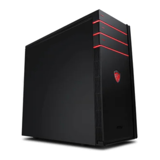 MSI Codex B905X Instruction Manual