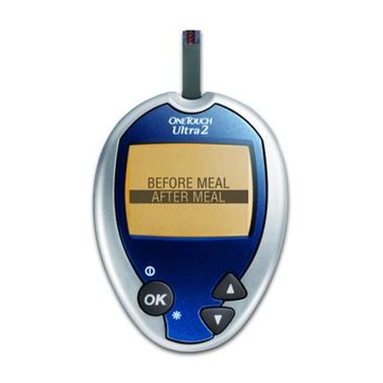Lifescan ONETOUCH ULTRA2 Quick Reference Manual
