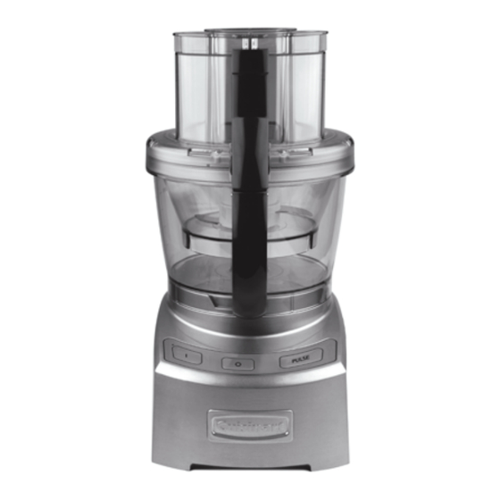 Cuisinart FP12DCSE Instructions Manual
