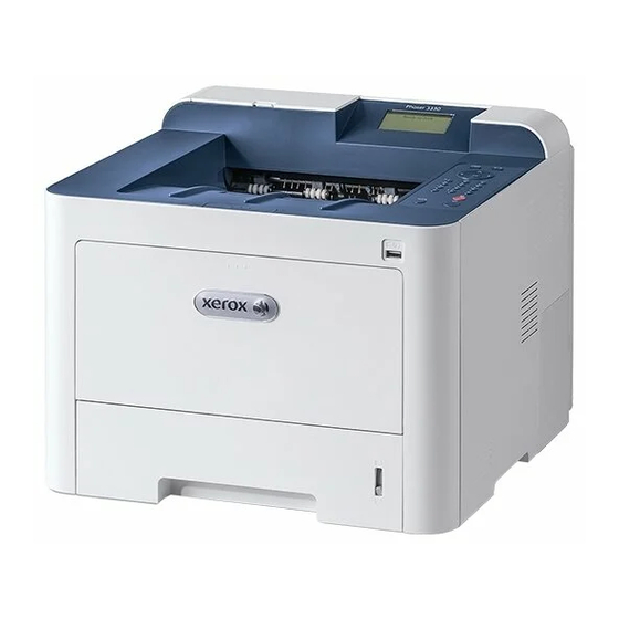 Xerox Phaser 3330 Quick Use Manual
