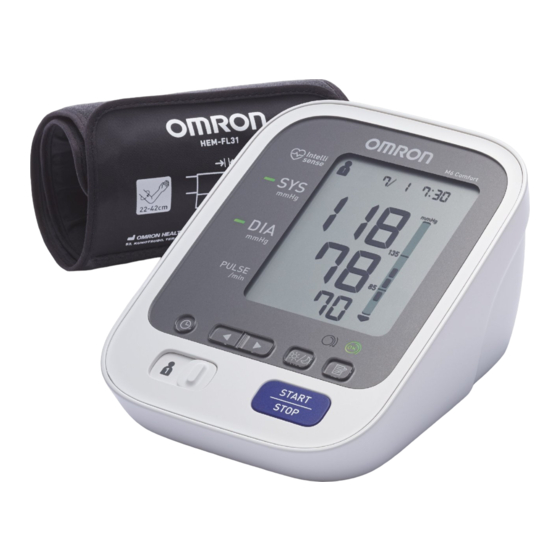 Omron M6 Comfort IT Instruction Manual