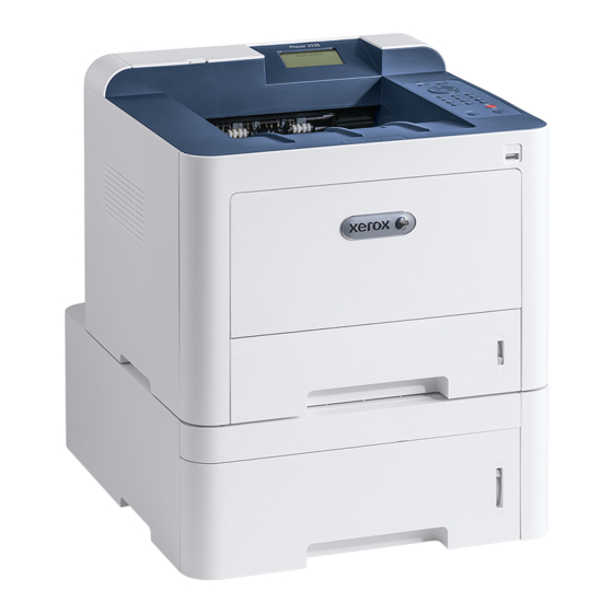 Xerox Phaser 3330 User Manual