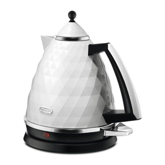 DeLonghi KBJX2001W Instructions For Use Manual