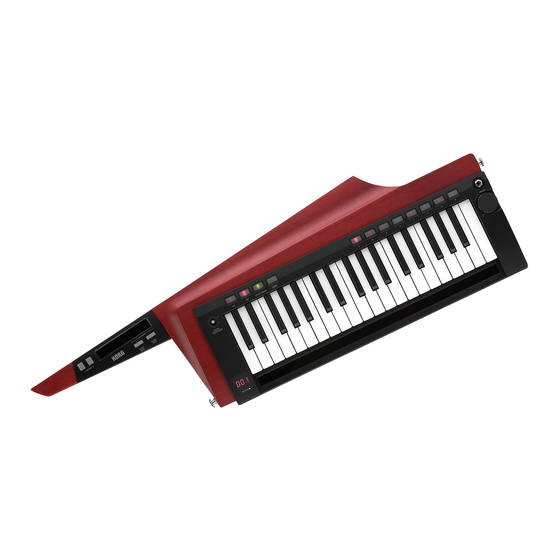 Korg RK-100S 2 Owner's Manual