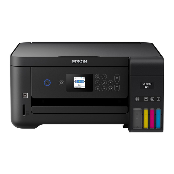 Epson ST-2000 User Manual