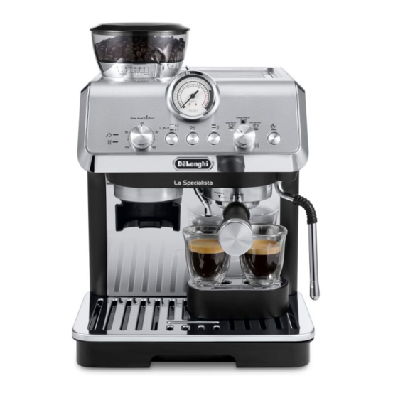 DeLonghi La Specialista ARTE EC915X Instructions For Use Manual