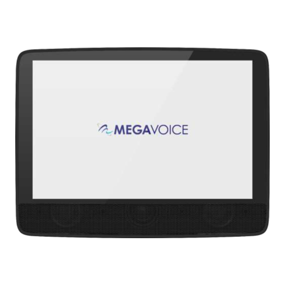Megavoice Envision B01 User Manual