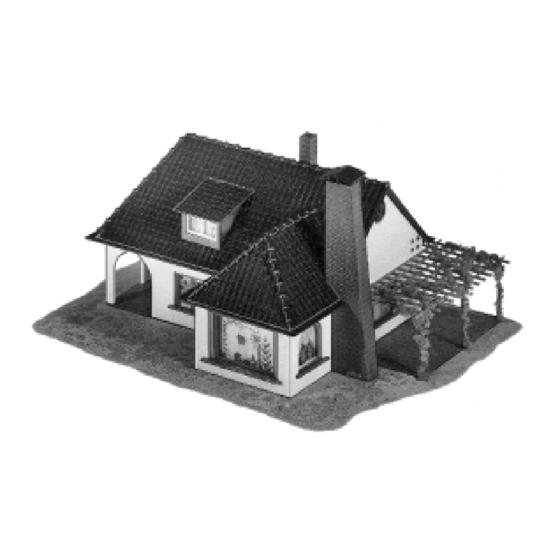 Faller Small villa 293044 Assembly Instructions Manual