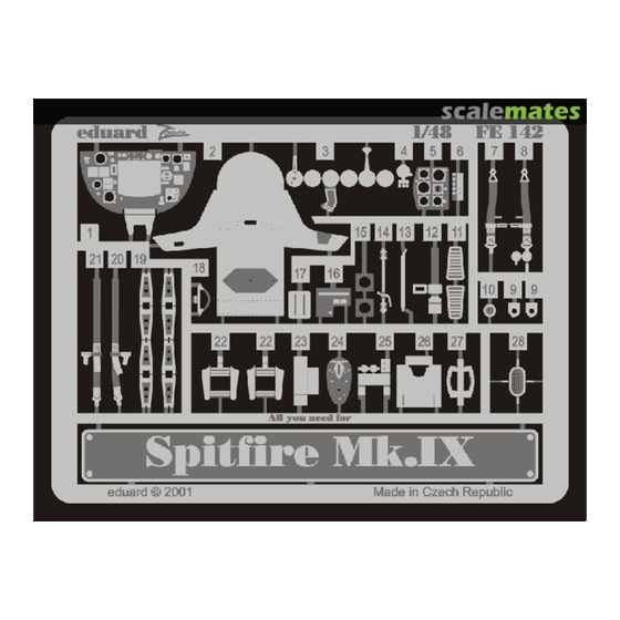 Eduard Zoom Spitfire Mk.lX Quick Start Manual