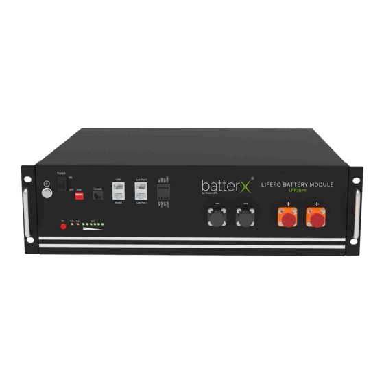 BATTERX LFP3500 PRODUCT MANUAL Pdf Download | ManualsLib
