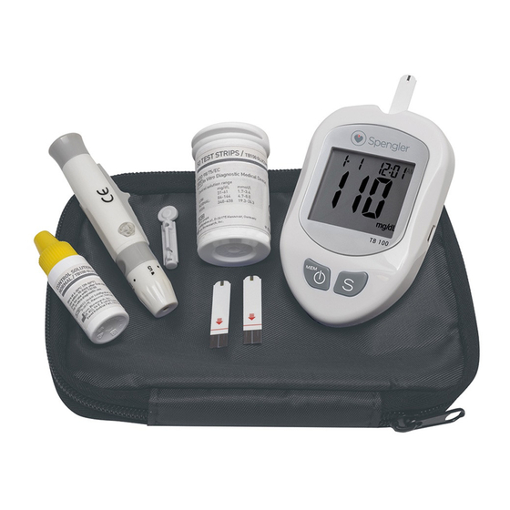 Spengler TB100 Manual