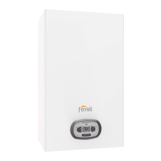 Ferroli BLUEHELIX TECH RRT 28 C Instructions For Use, Installation And Maintenence