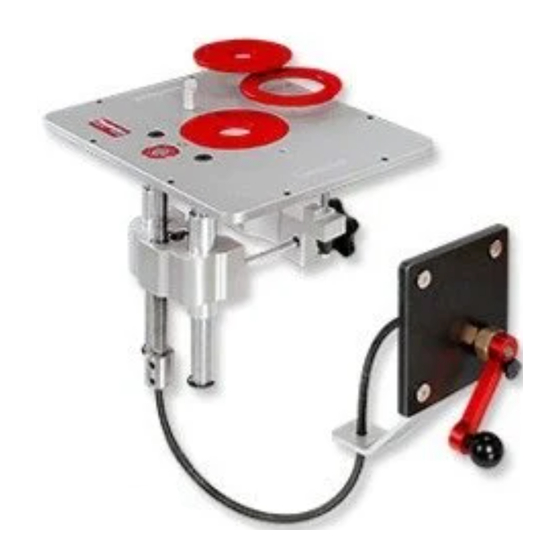 Woodpeckers SW350 Installation Instructions Manual