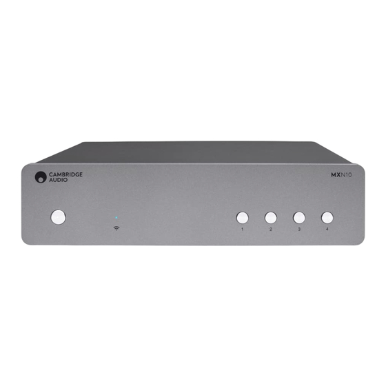 Cambridge Audio C11260K Manual