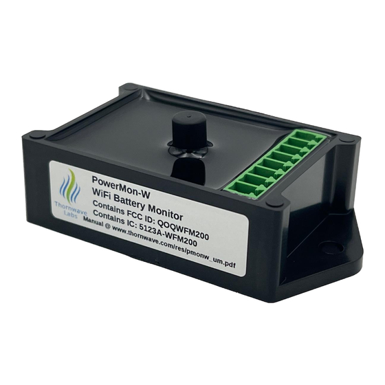 Thornwave Labs PowerMon-W User Manual