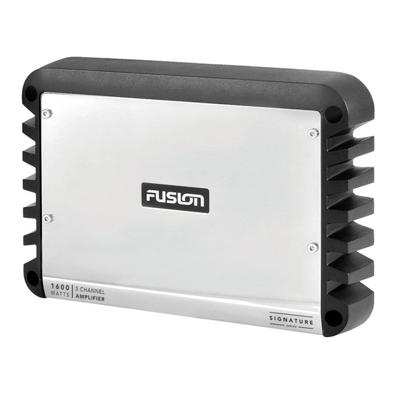 Fusion ms-da51600 User & Installation Manual