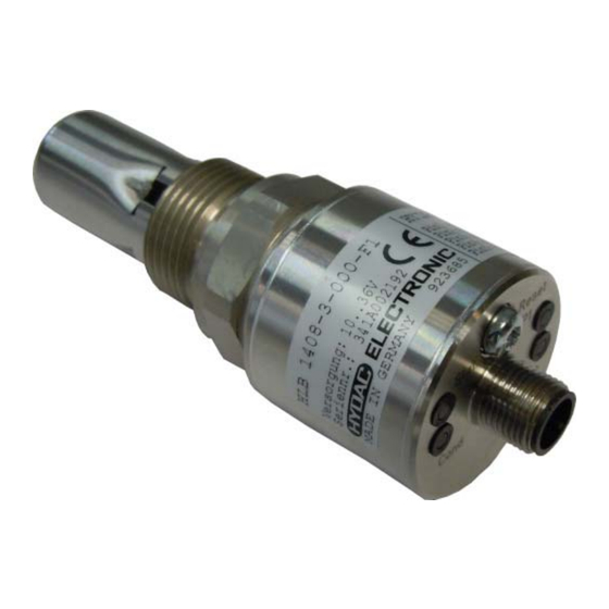 HYDAC ELECTRONIC HYDACLAB HLB 1400 Manuals