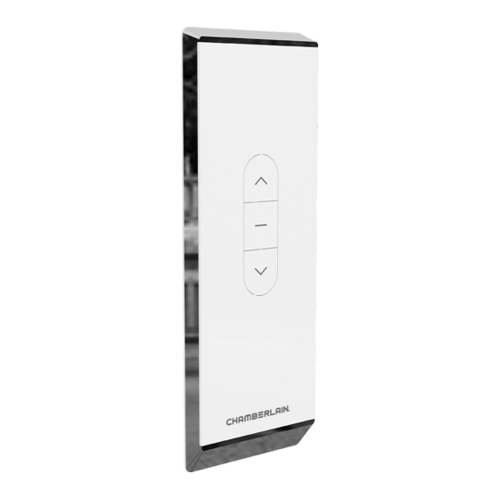Chamberlain RTX1P Quick Start Manual