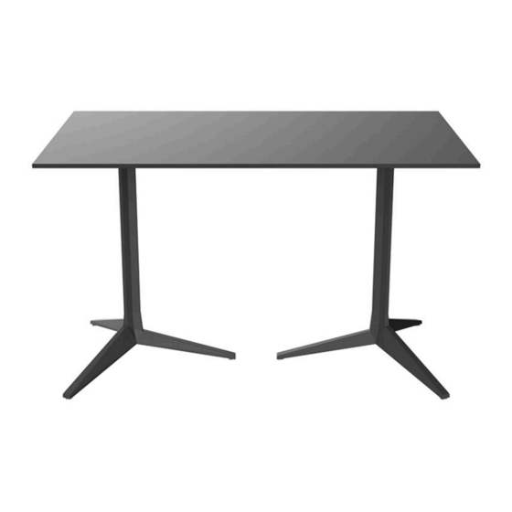 VONDOM FAZ 54166T Assembly Instructions